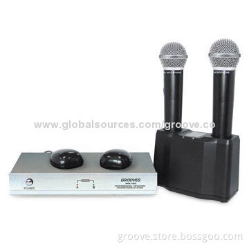 Infrared Professional Wireless Microphone System with 2 to 3V DC Working Voltage
